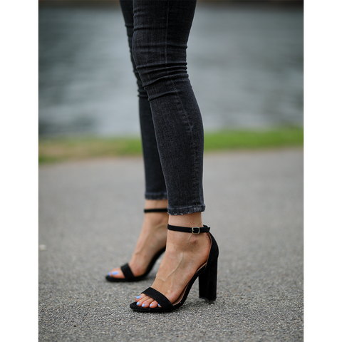Carrson Sandal BLACK SUEDE