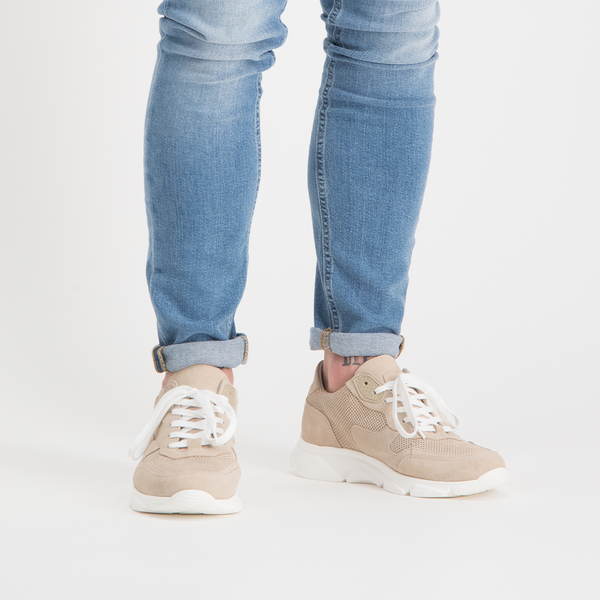 Frits Sneaker BEIGE SUEDE
