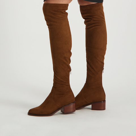 Georgette Boot BROWN