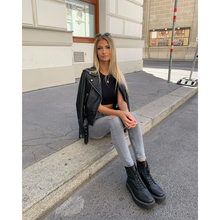 Skylar BLACK LEATHER