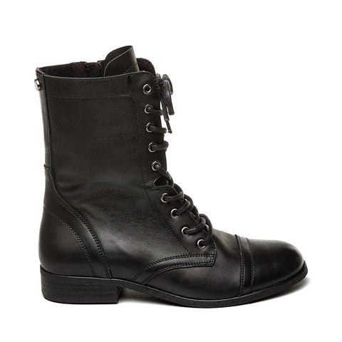 Troopa Ankle Boot BLACK LEATHER