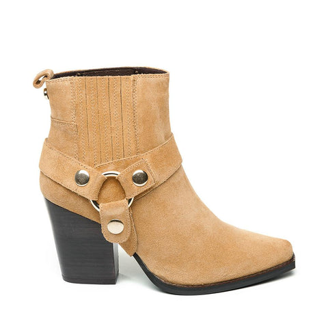 Uno Bootie TAN SUEDE