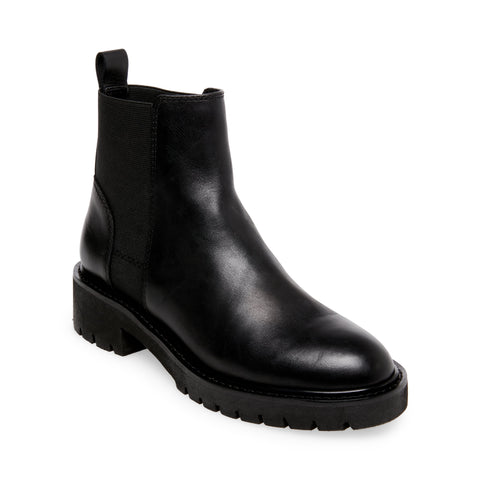 Gliding Bootie BLACK LEATHER