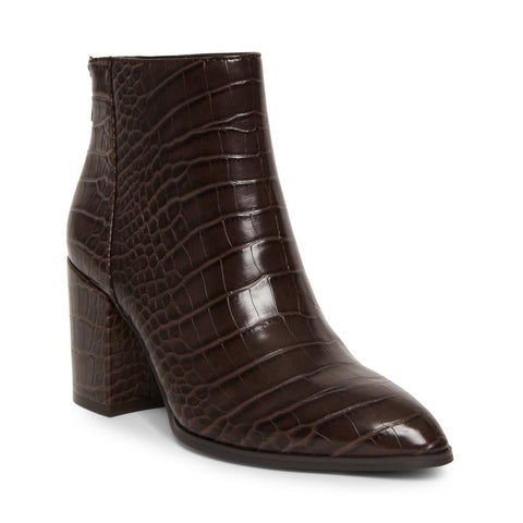 Jillian Bootie BROWN CROCO