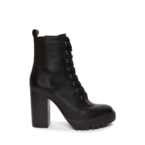 Latch Bootie BLACK LEATHER