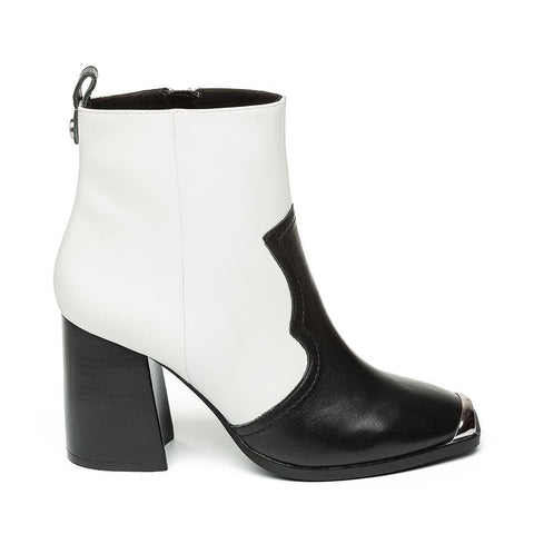 Enzo Bootie BLACK/WHTE
