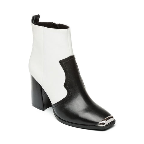 Enzo Bootie BLACK/WHTE