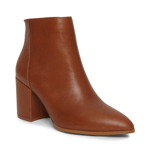 Jillian Bootie COGNAC LEATHER