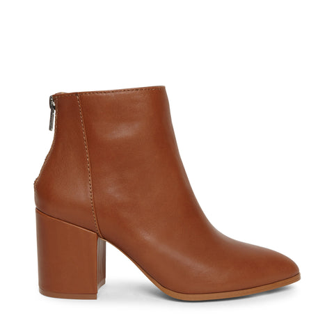 Jillian Bootie COGNAC LEATHER
