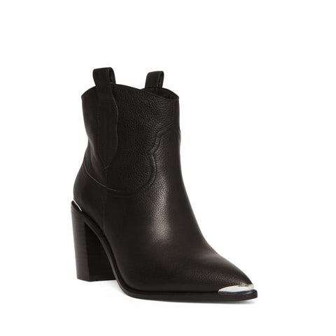 Zora Bootie BLACK LEATHER