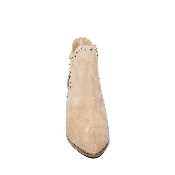 Justine Bootie NUDE SUEDE