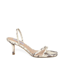 Loft Heeled Sandal BEIGE SNAKE
