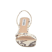 Loft Heeled Sandal BEIGE SNAKE