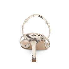 Loft Heeled Sandal BEIGE SNAKE