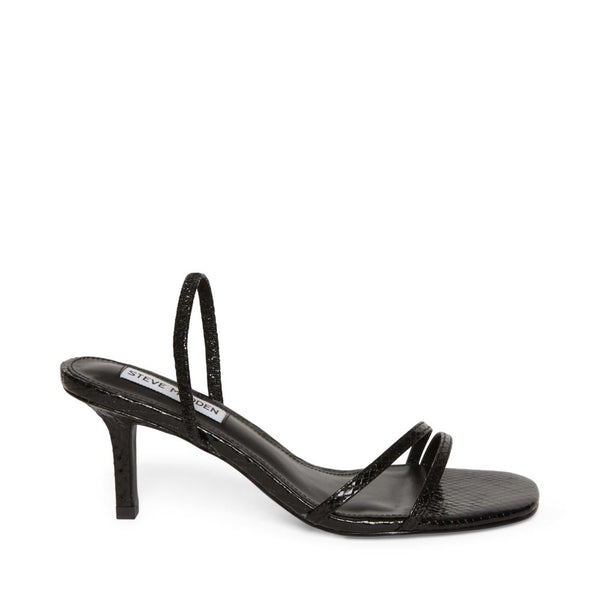 Loft Heeled Sandal BLACK SNAKE