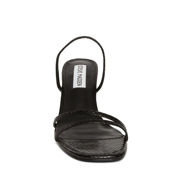 Loft Heeled Sandal BLACK SNAKE