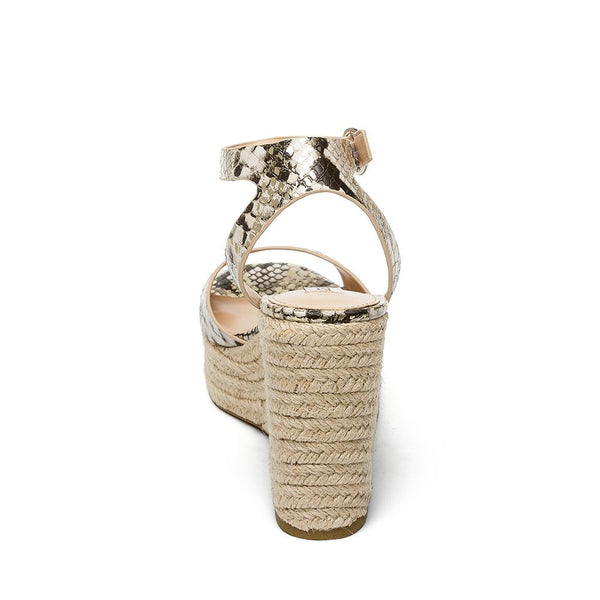Valli Wedge Sandal GOLD SNAKE