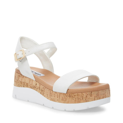 Roselita Sandal WHITE LEATHER