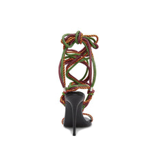 Dncehall Sandal BLACK MULTI