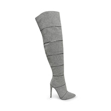 Wonders-C Boot SILVER MULTI