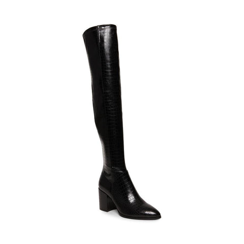 Jacey Boot BLACK CROCO