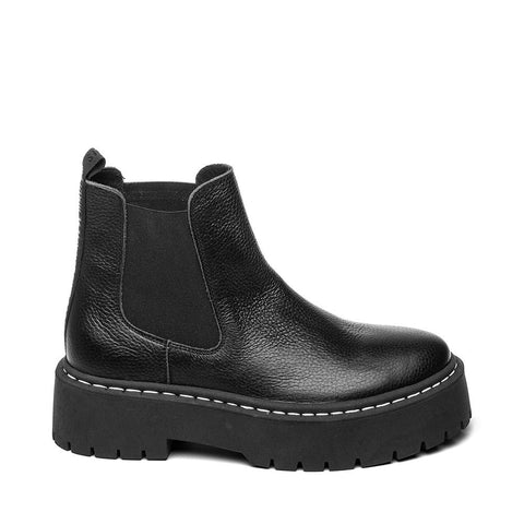 Veerly BLACK LEATHER