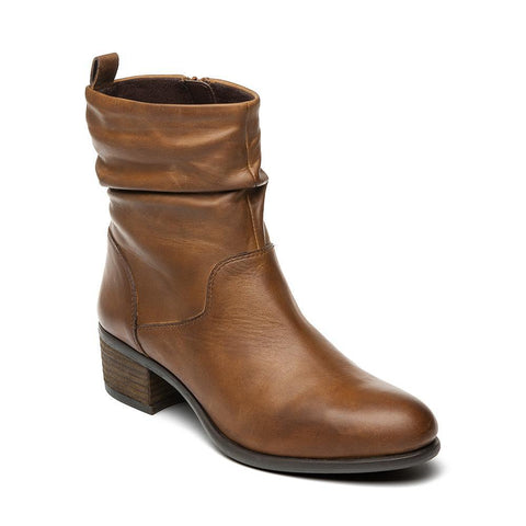 Dustin Ankle Boot COGNAC NUBUCK