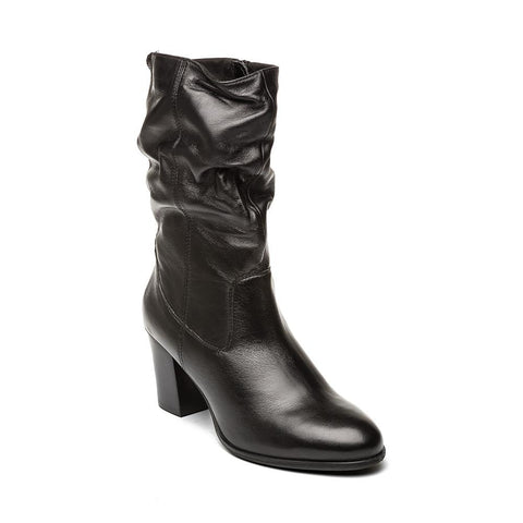 Stevy Boot BLACK LEATHER