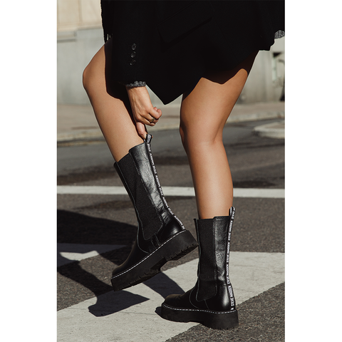 Vivianne BLACK LEATHER