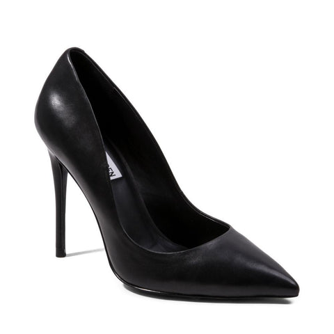 Daisie Heel BLACK LEATHER