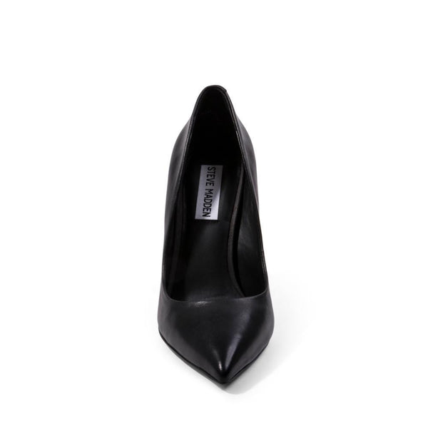 Daisie Heel BLACK LEATHER