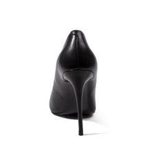 Daisie Heel BLACK LEATHER